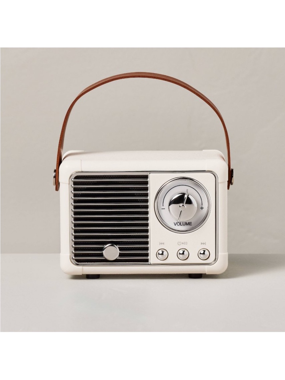 MINI Portable Speaker Cream Bluetooth Radio - Hearth & Hand with Magnolia NEW